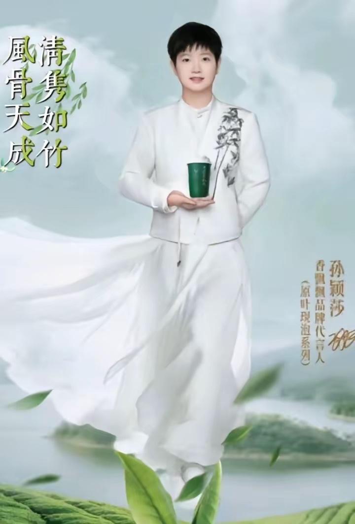 真的太佩服香飘飘了，居然能让莎莎穿上温柔长裙拍商务大片，这画面直接美到出圈！
