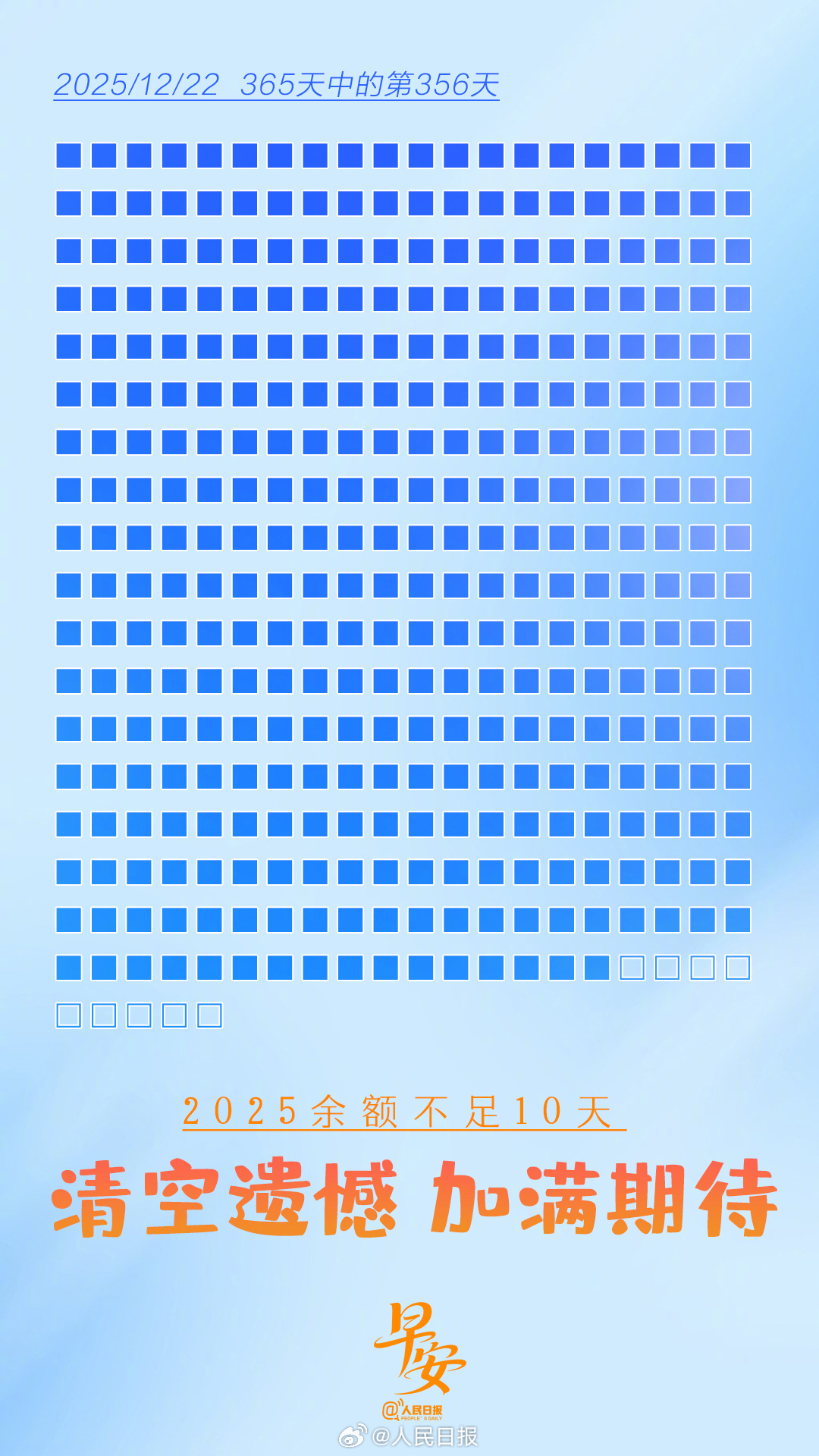 【距离2026年还有不到10天了】还有不到10天就2026年了，把遗憾轻轻清空，