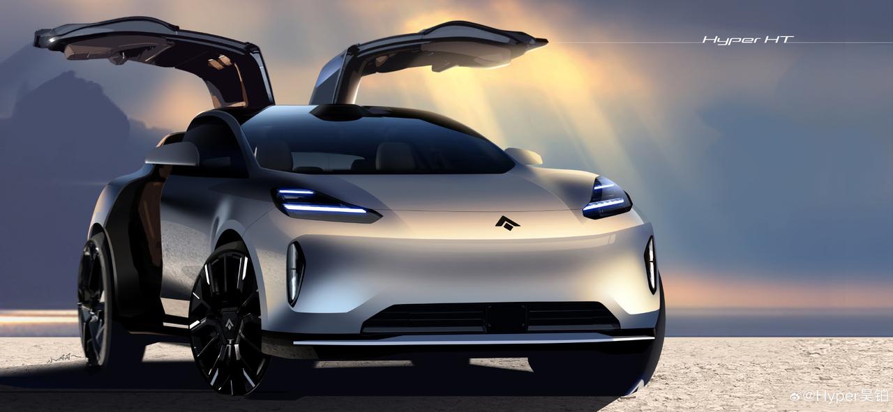 不懂为啥大家都说昊铂HT抄Model X，总不能用个鸥翼门设计就叫抄袭吧，那奔驰