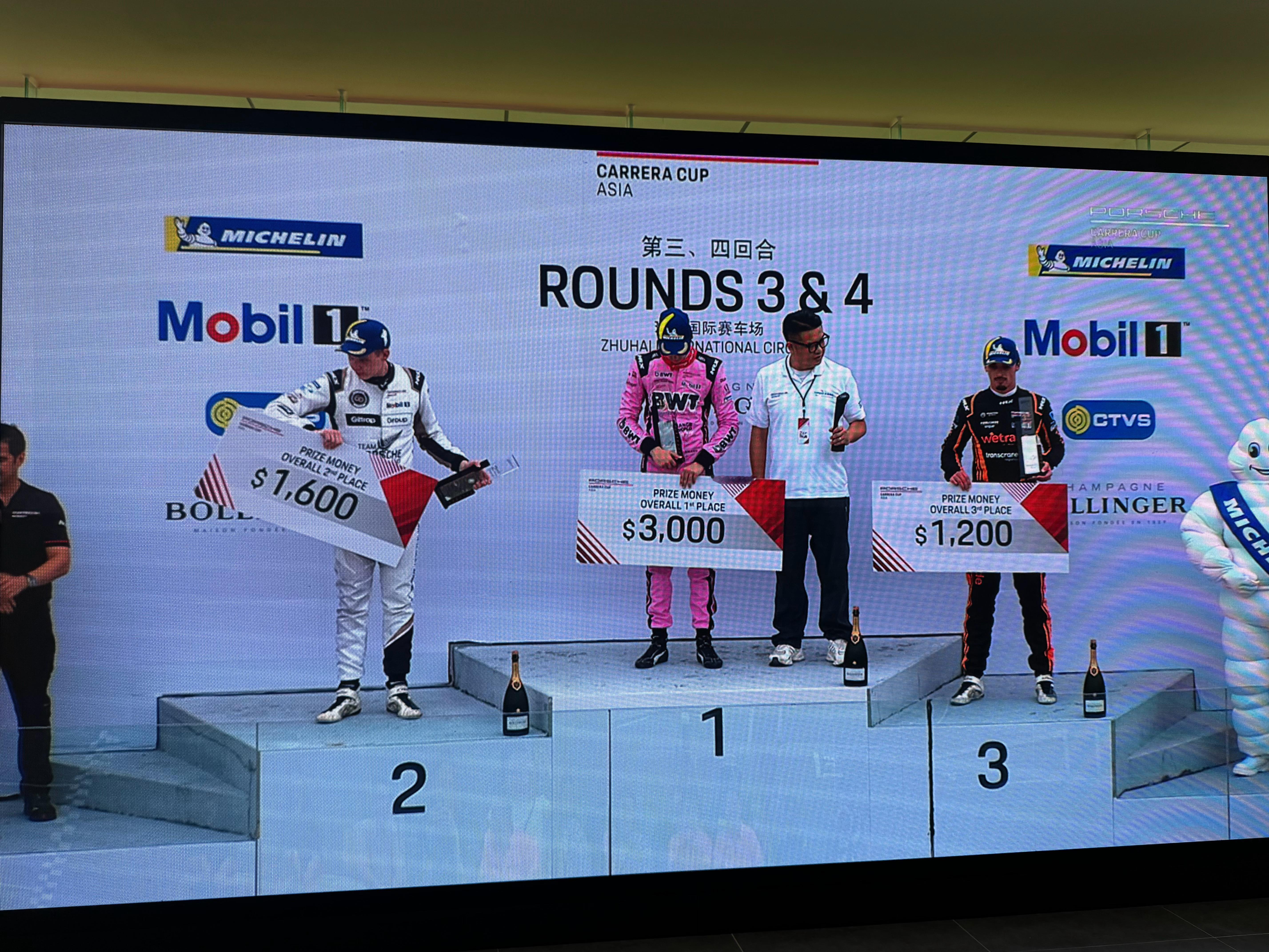 🥶一个无用的冷知识科普：今天现场看了 亚洲保时捷卡雷拉杯2026赛季 珠海站才