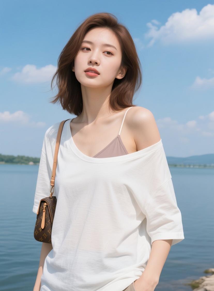 拍一张自己看到的照片里的蓝天白云，留恋一下自己被爱的时光…
不要急着赶路，风景都