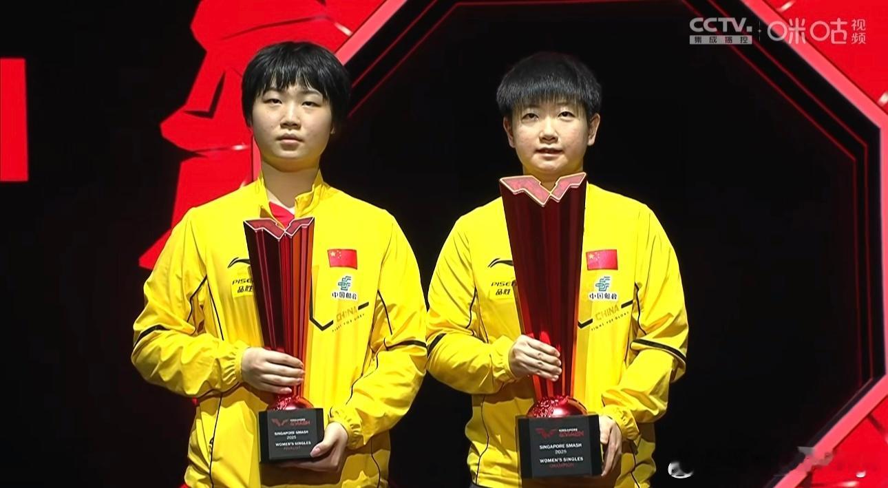 孙颖莎夺得 wtt新加坡大满贯2025  女单冠军🏆收获个人第3个WTT大满贯