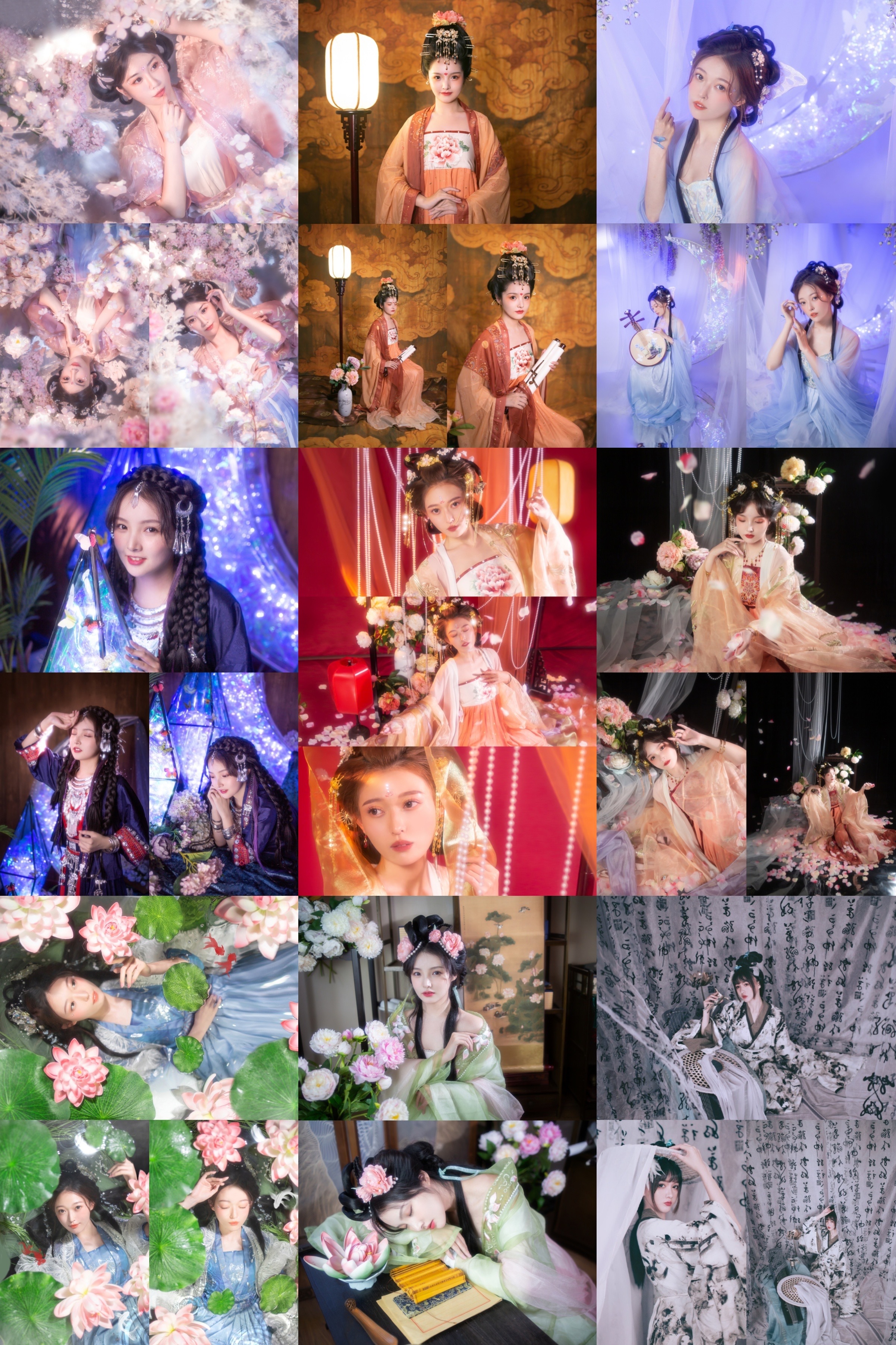 📷部分作品家有三猫的女摄影师Lolita 汉服 复古油画 暗黑梦幻童话 清新少
