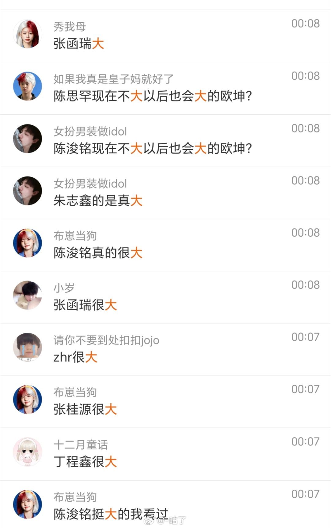 这群母的在干嘛呢？