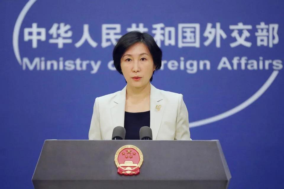 我国外交部发言人毛宁回答韩国记者提问。
韩国记者提的问题刁钻，毛宁回答的巧妙。
