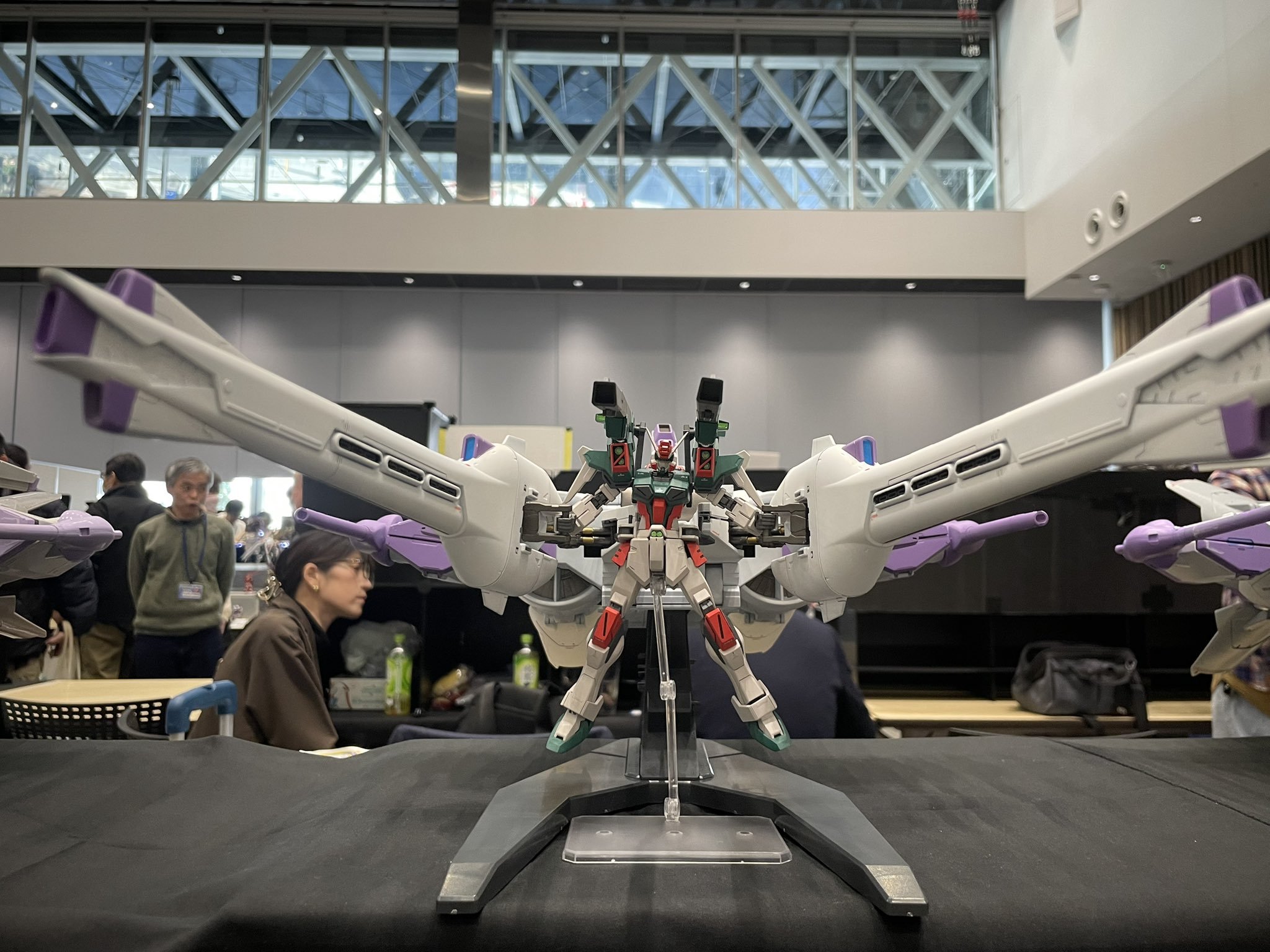 本周末14区“八王子模型展示会”（八展2026）现场作品多图PART2高达模型高