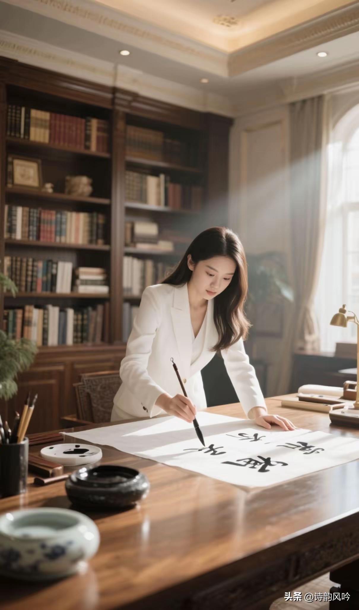 清江引·诗思偶得
本思赋诗心怅惘，
墨冷章难酿。
句残画亦拙，
烛黯愁成网。
忽