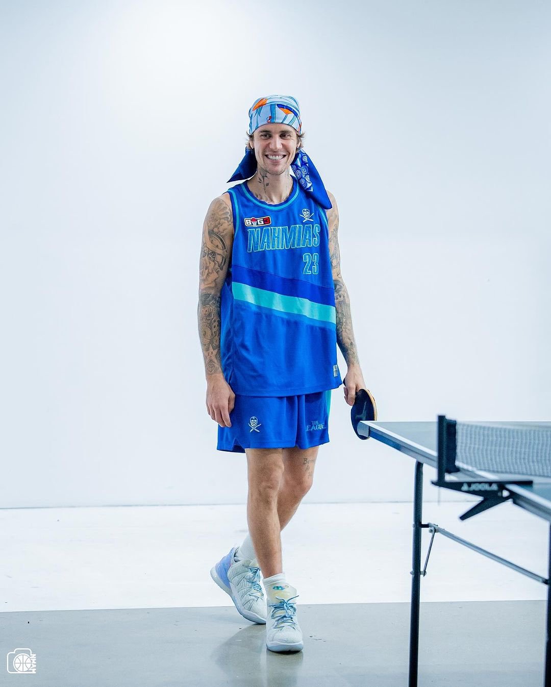 #JustinBieber[超话]# • #贾斯汀比伯# 籃球🏀➕乒乓球🏓️