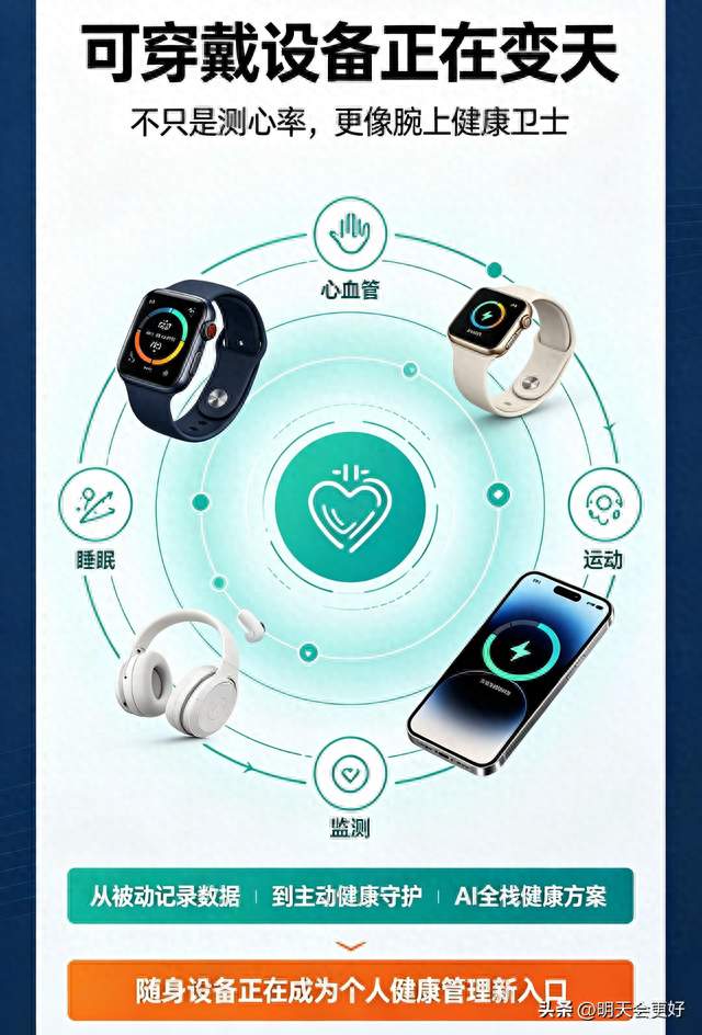 从被动看数据到主动守护，智能手表的健康功能，这次真不一样了
