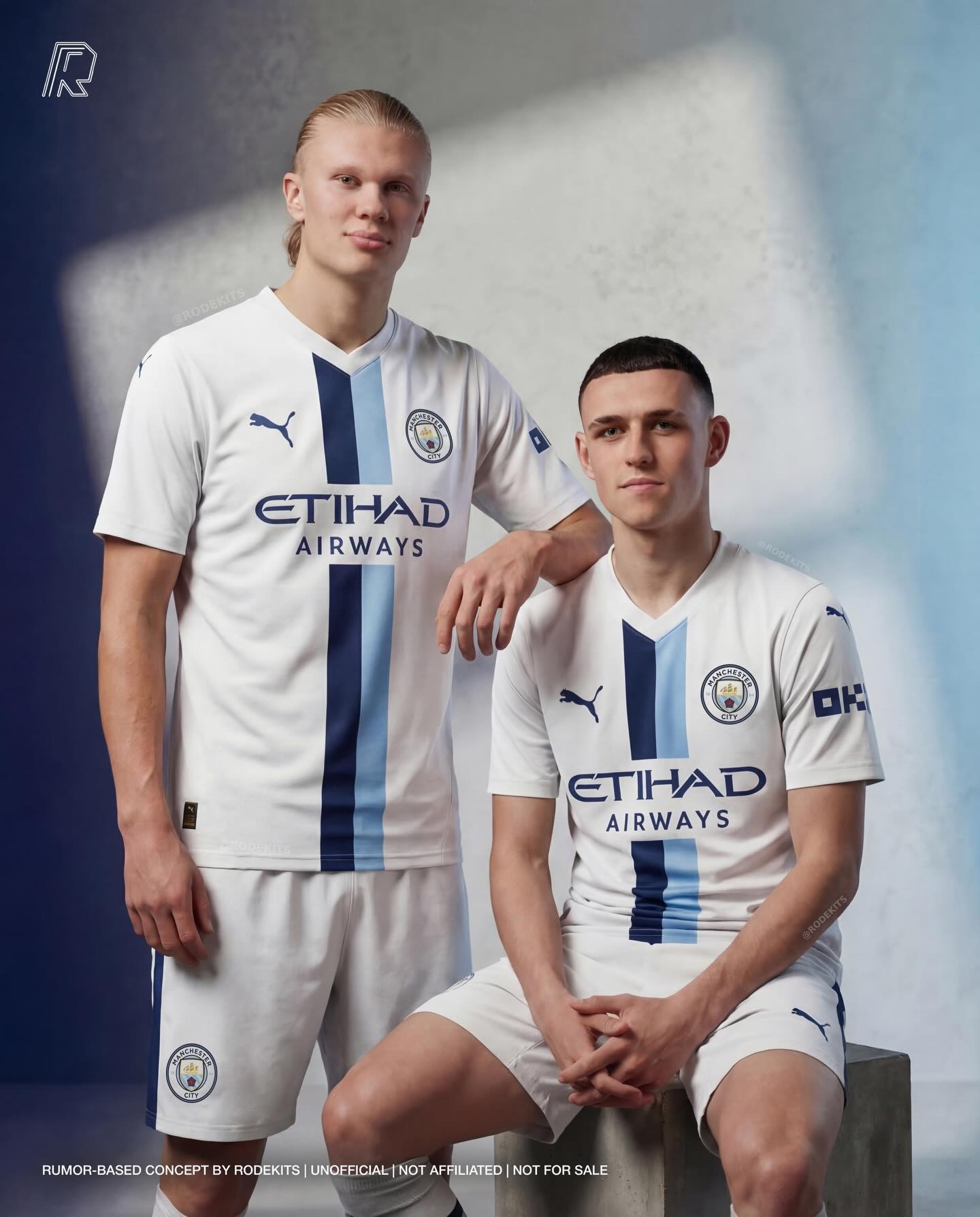 据Footy Headlines报道，曼城新赛季第三球衣将由球迷通过彪马AI创作