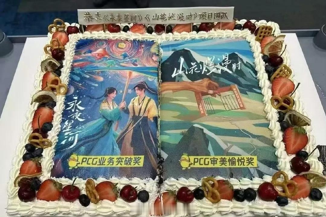 🐧pcg业务表彰大会业务突破奖/审美愉悦奖剧集永夜星河，山花烂漫时 ​​​