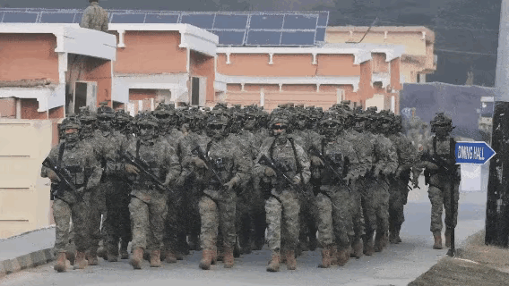 武装到牙齿了……仔细看是哪国的部队？