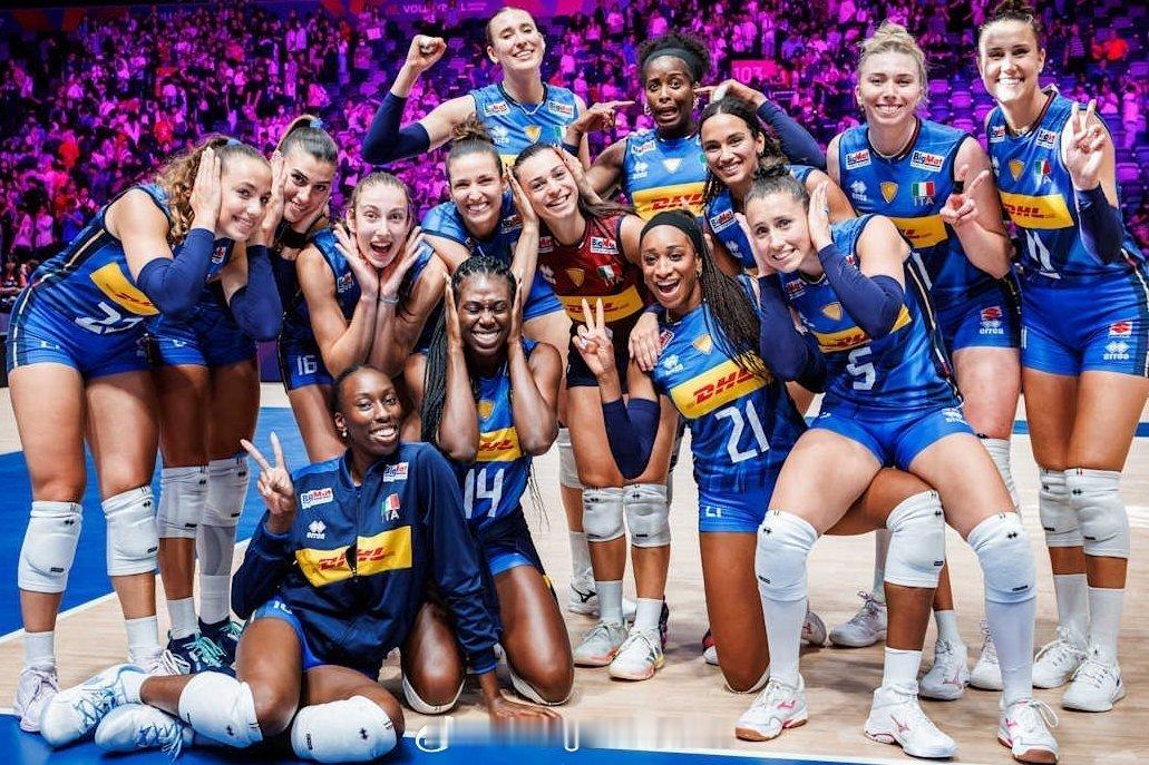 🇮🇹 意大利女排 8月1-7日集训大名单，14人。【可丁可卯？啊？】🏐 二