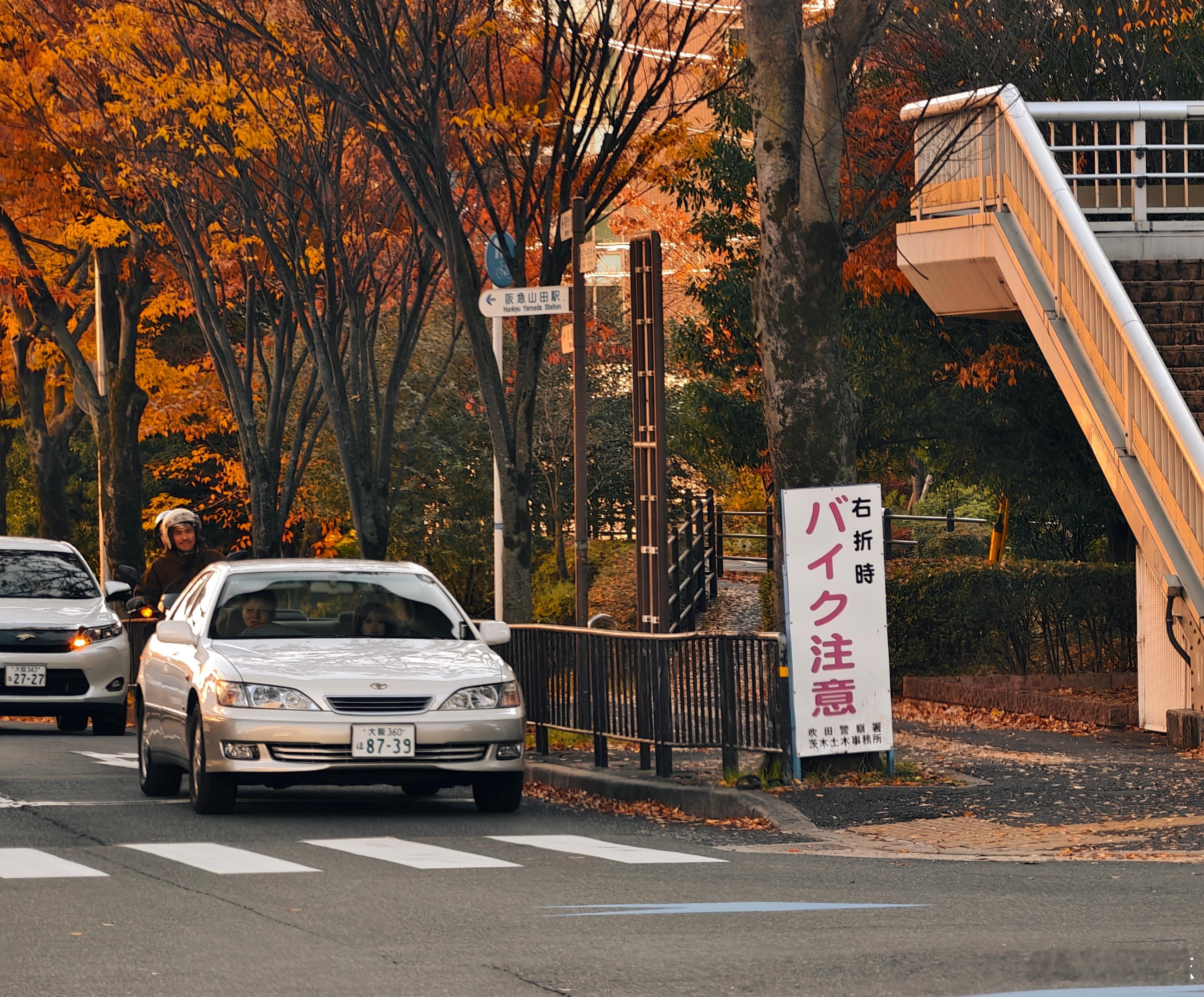 路口偶遇一辆保存状态绝佳的丰田 Windom。这是 90 年代末至 2000 年