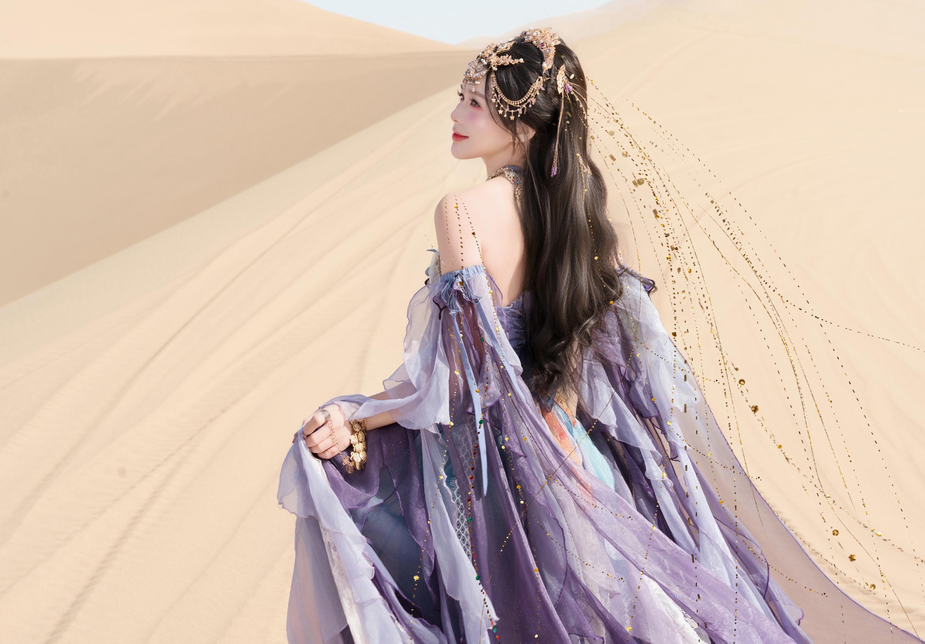 闻悠悠骆驼🐫铃 赏大漠落日