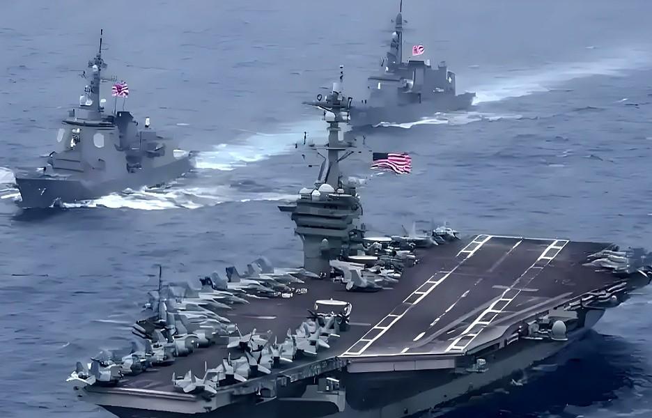 尼米兹来了？呵，白来一趟。

那艘十万吨的铁疙瘩在黄岩岛外头转了两圈，舰载机都没