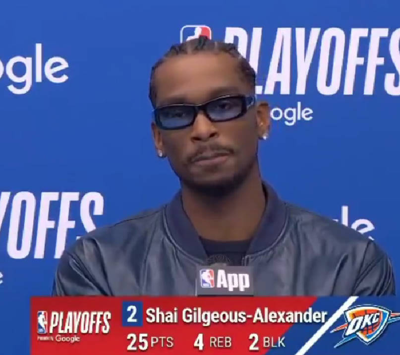 太阳vs雷霆 季后赛首轮G1，雷霆击败太阳，亚历山大全场得到25分，其中罚球17