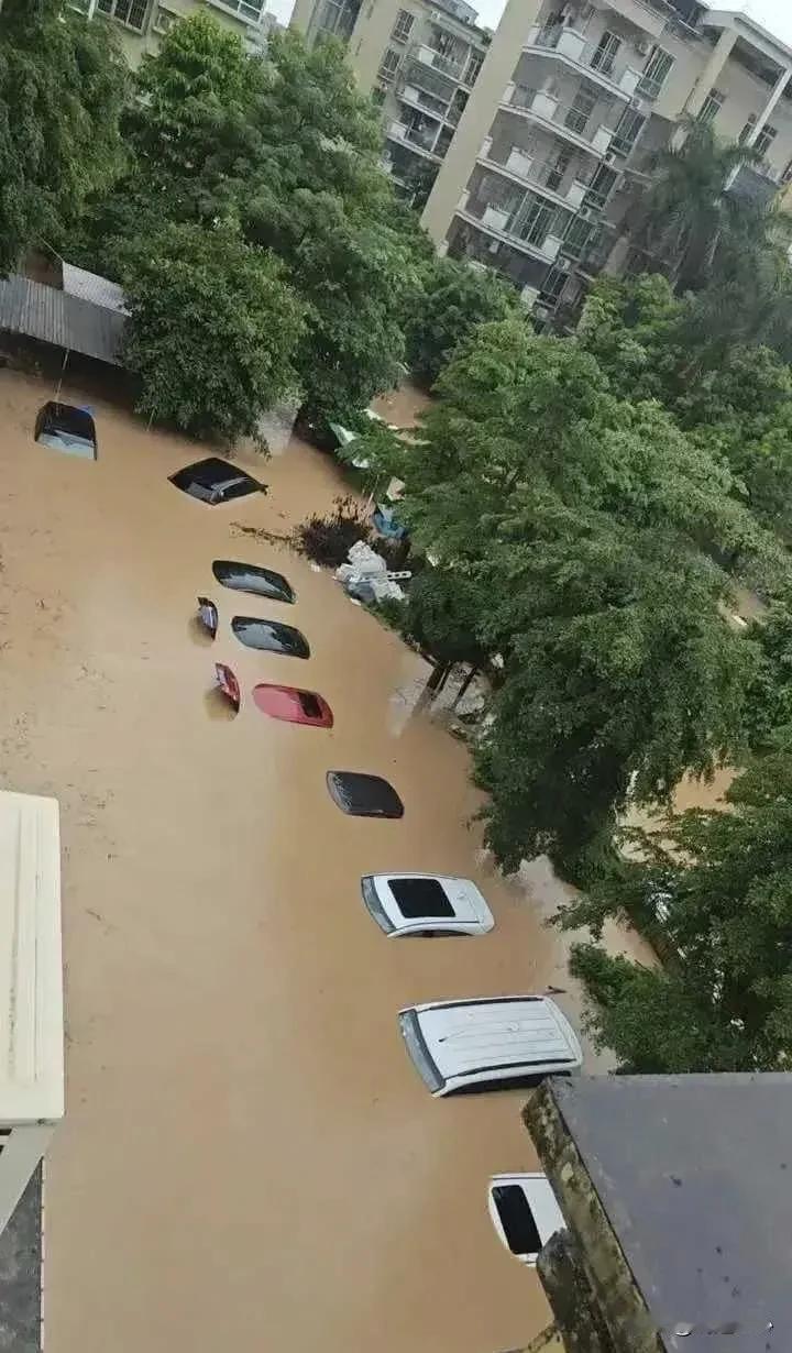东莞暴雨成灾！黄江变黄河了，大批车被水淹没，有网友称15年一遇

8月5号一大早