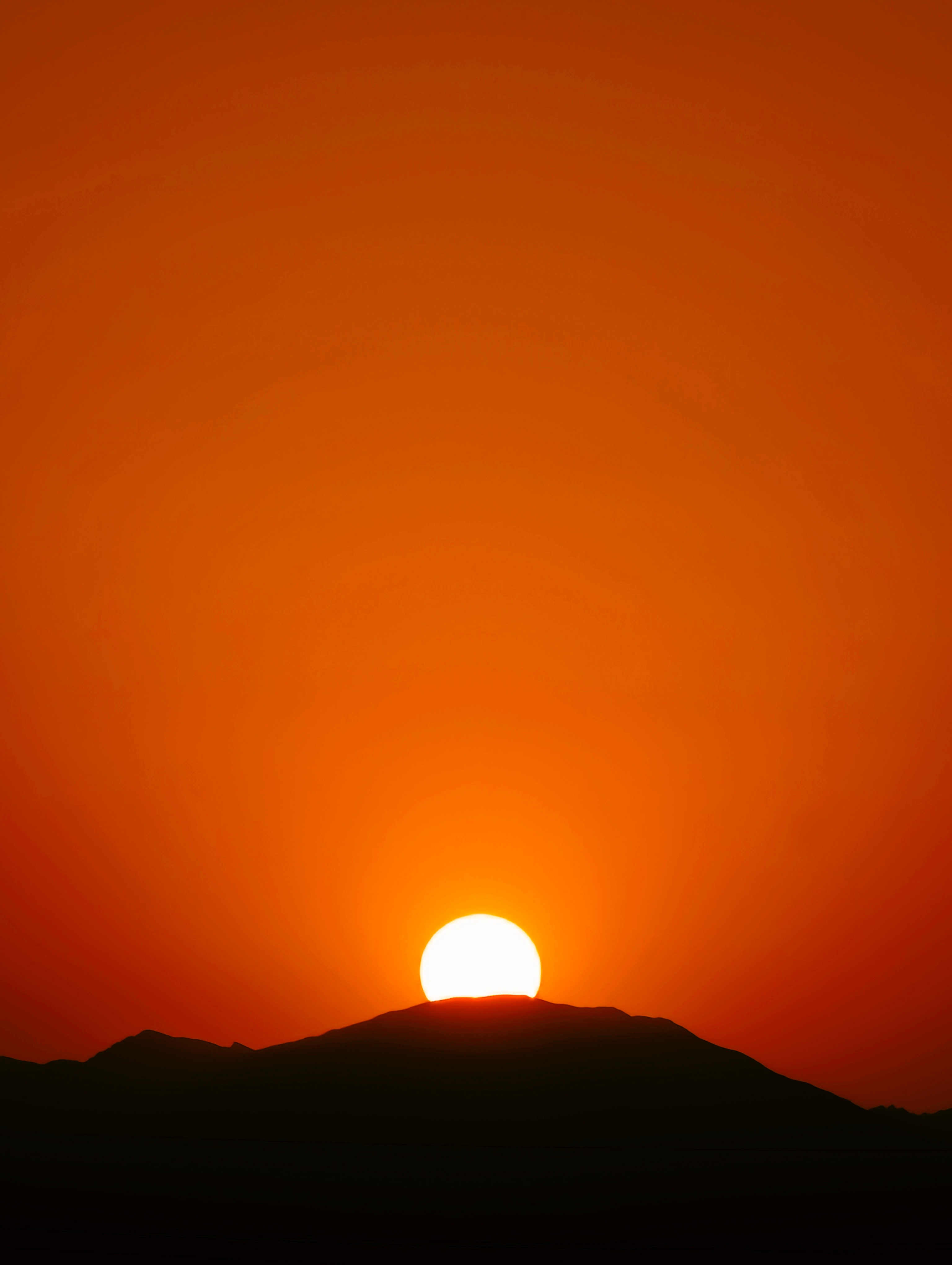 今日份夕阳～晚安🍊  ​​​