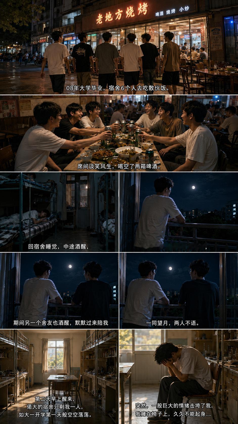 青春像一场热闹的聚会！我们故作潇洒地挥手，相视一笑，以为日子还长。其实有些人，已