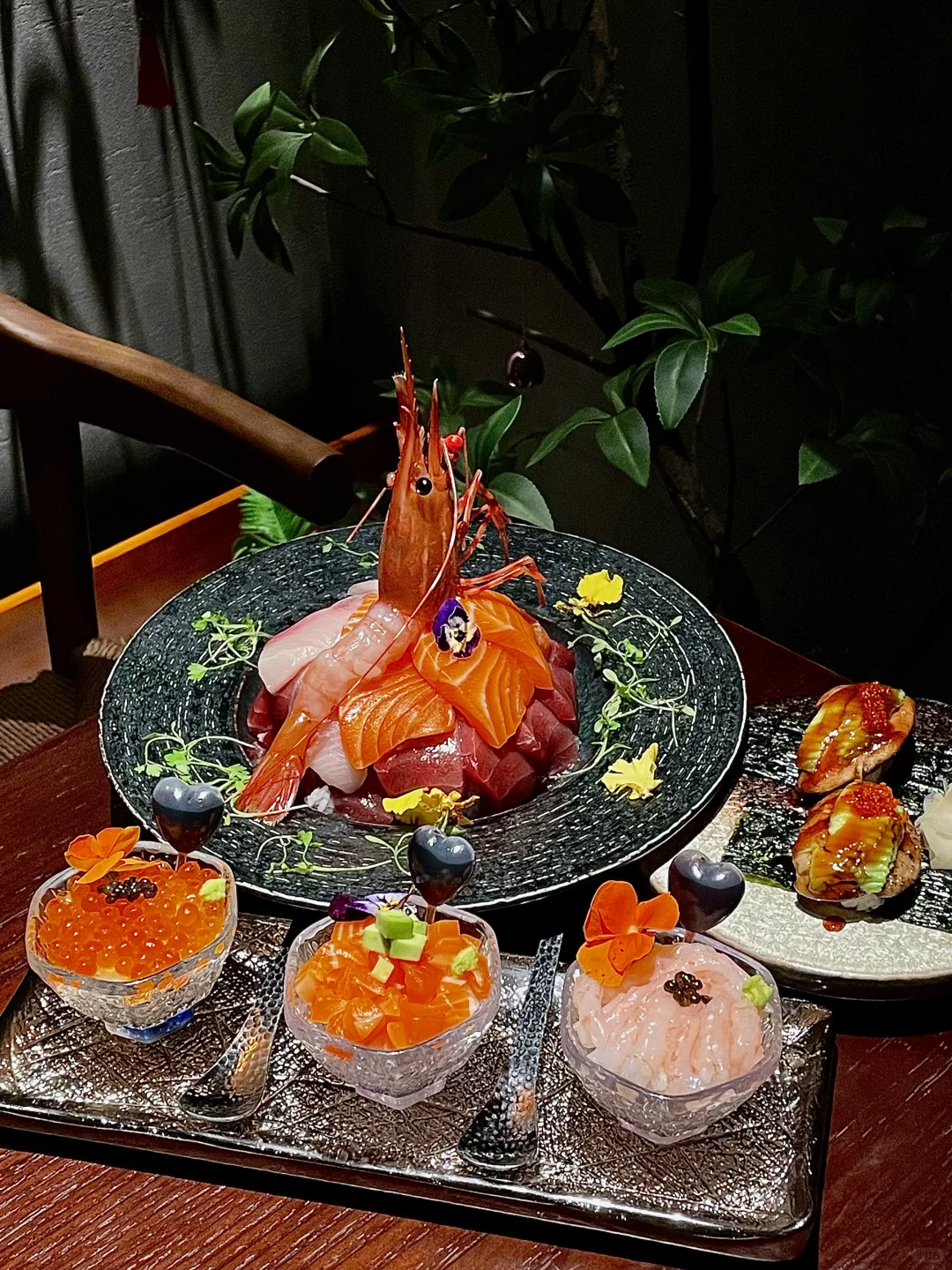 上海日料的精致程度已经在另一个级别了。。。
