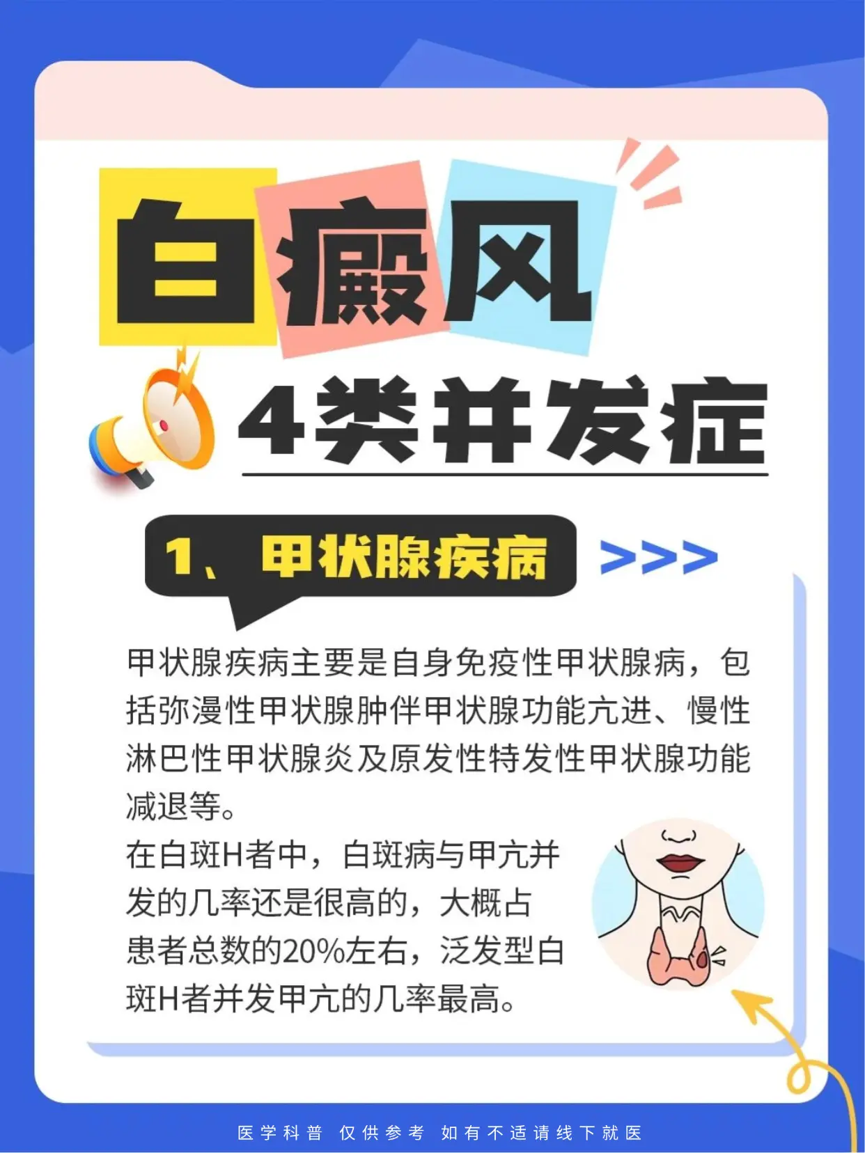 医学科普 白癜风 白癜风好了 硬核健康科普行动  皮肤病