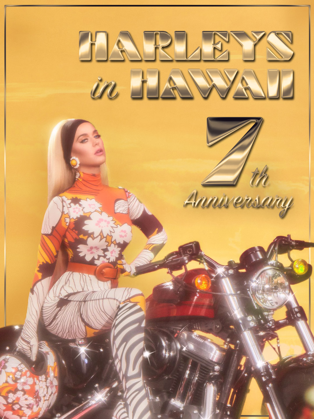 KatyPerry[超话] Harleys in Hawaii 七岁了!!庆祝7