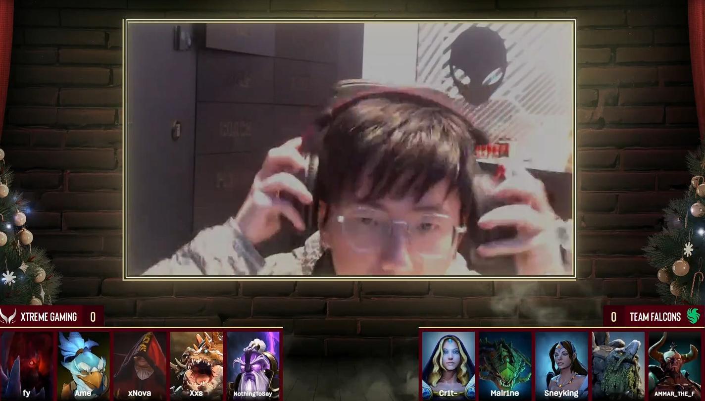 梦幻联赛淘汰赛败者组XG vs FLCN第一局BP结束，哥哥天梯练了这么久的凯终