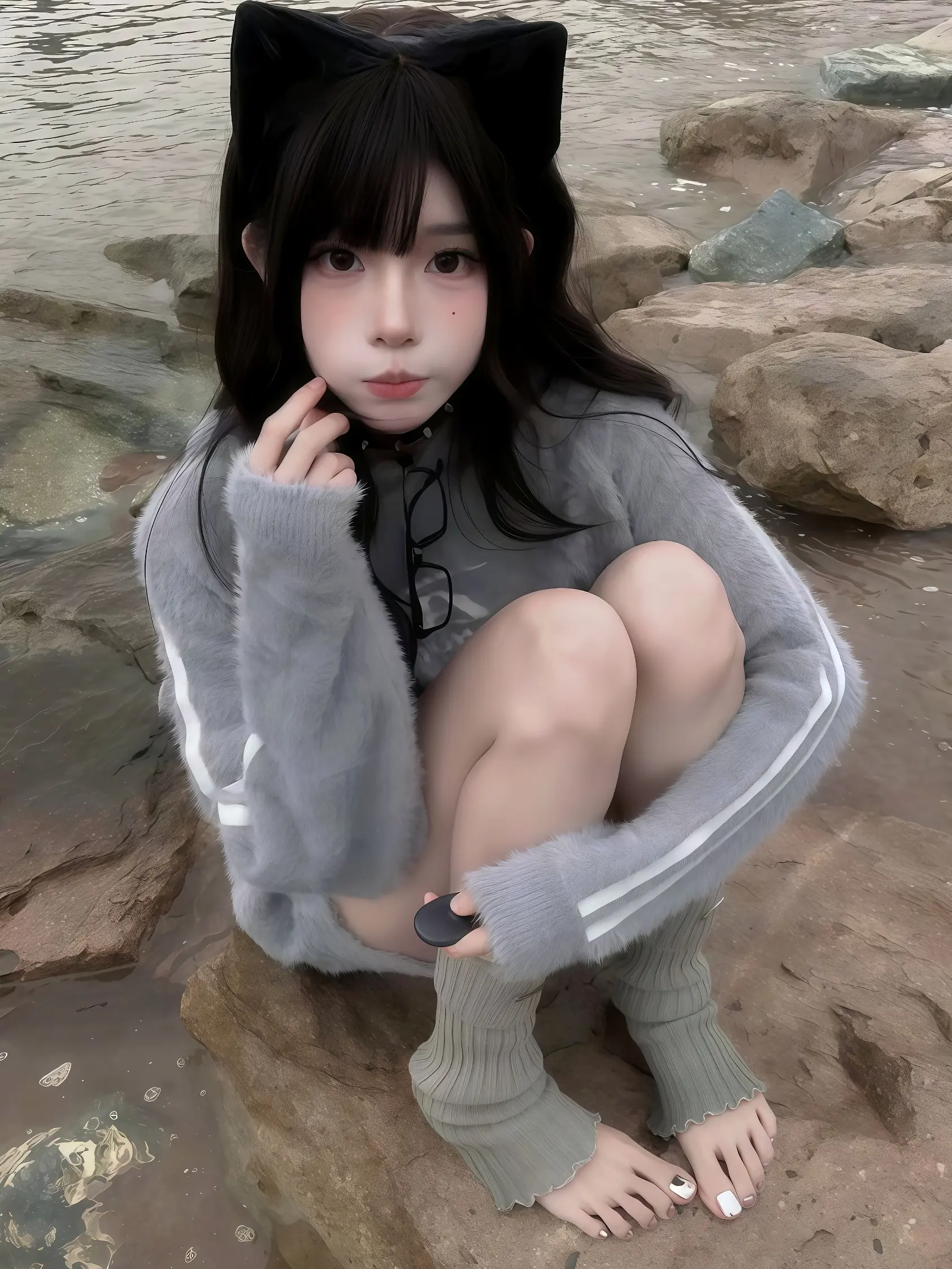 美女博主：圆一