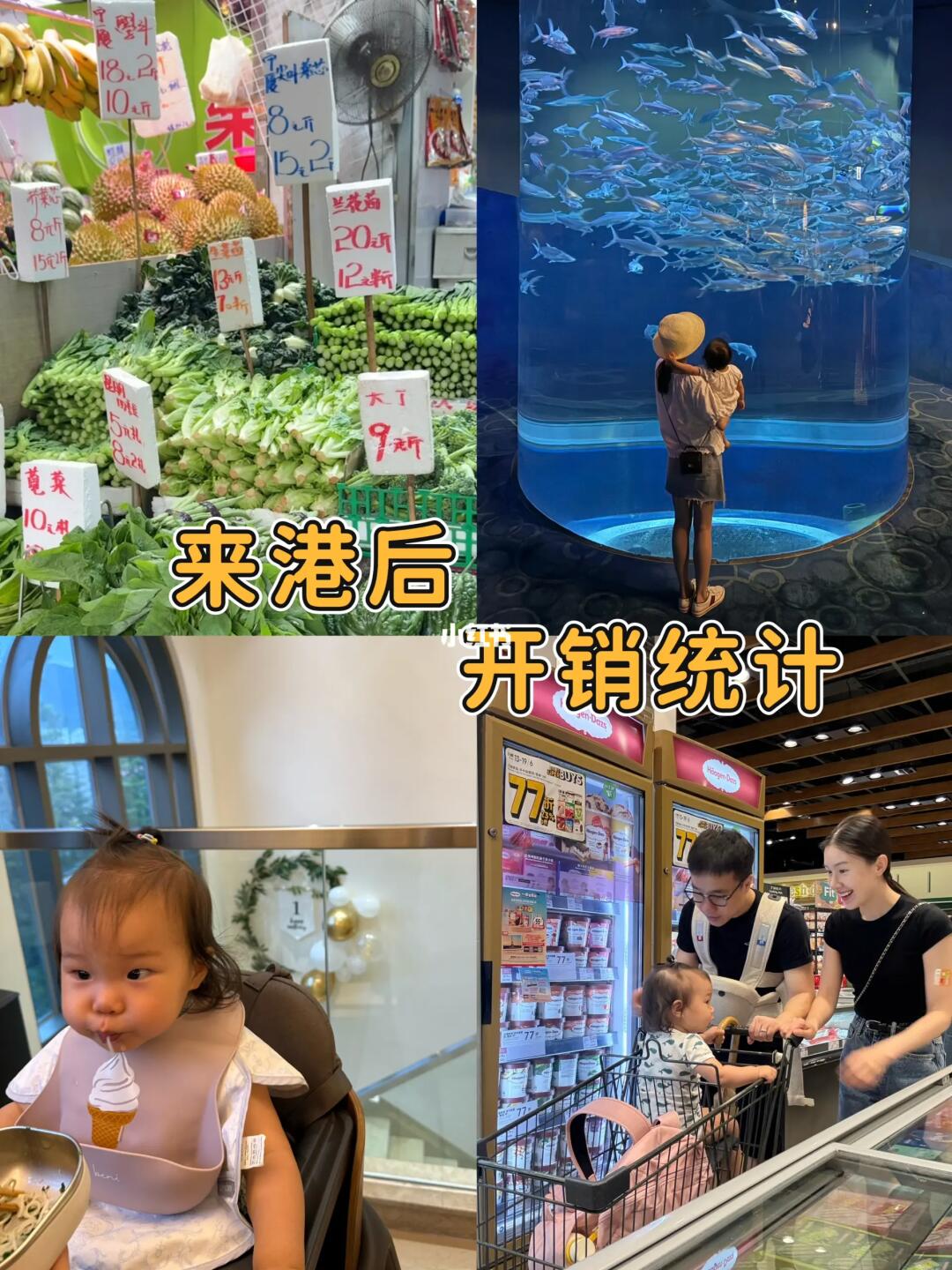 香港1️⃣娃家庭一周开销实录