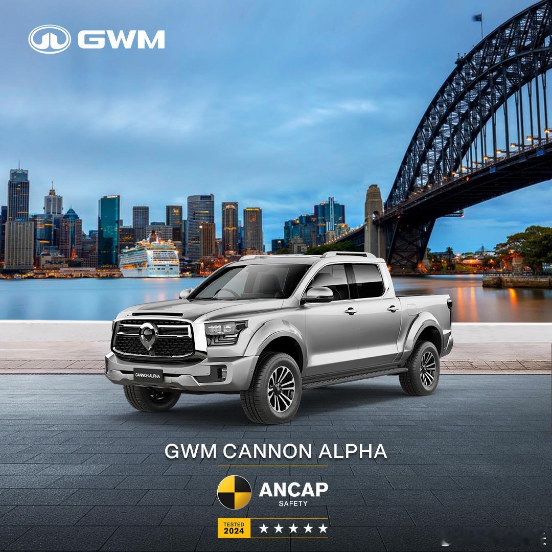 五星好市民之长城山海炮，山海炮获澳大利亚五星安全碰撞评价#我与汽车的日常##新能