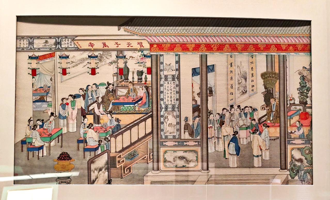 《红楼梦》彩绘画册真跡展
    ″绘梦三重缘一一辽宁与红楼梦文化″展，在《沈阳