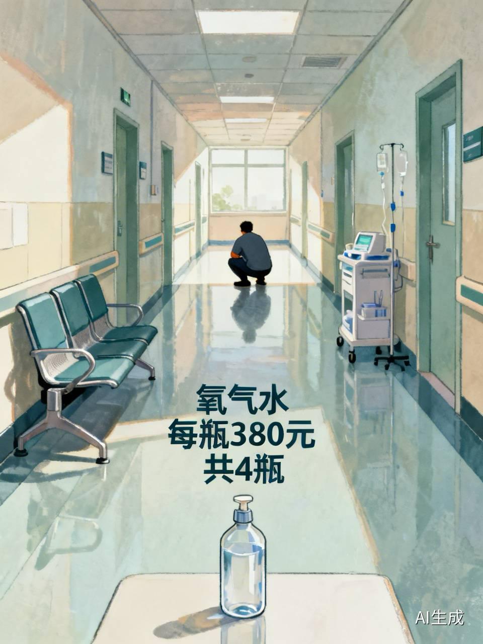 护士第三次来催缴费时，陈过正蹲在住院部走廊尽头啃一个凉透的包子。

“陈先生，您