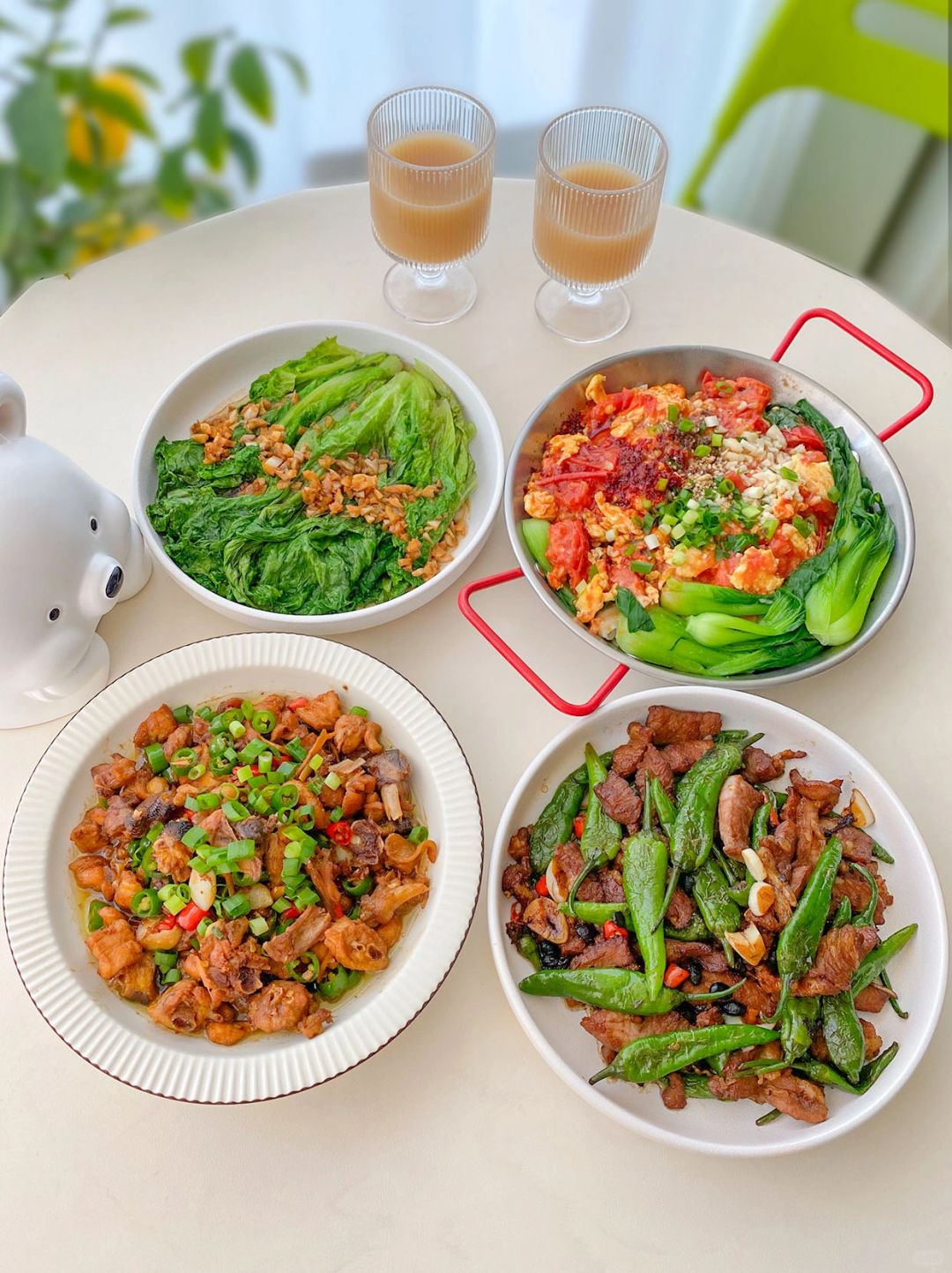 Day97｜樟树辣椒炒肉 番茄鸡蛋拌面 （附教程