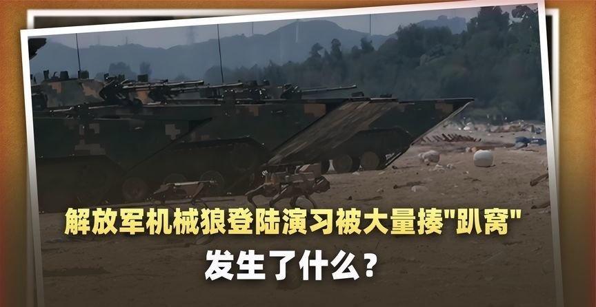【央视称机械狼登陆演习被大量揍“趴窝”，是不堪一击，还是很帅？】央视称机械狼登陆