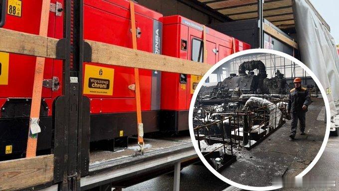 欧盟向乌克兰交付了数百台应急发电机这项价值约 370 万欧元援助计划旨在恢复医院