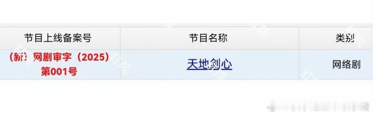 成毅、李一桐《狐妖小红娘王权篇》今日过审下证了！更名为《天地剑心》！ ​​​
