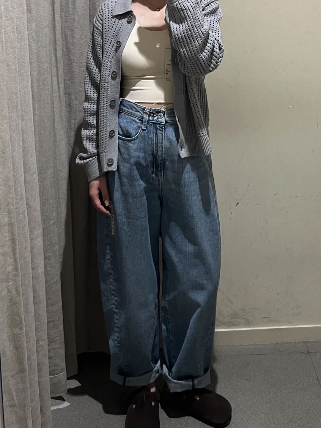 这条牛仔裤版型绝了