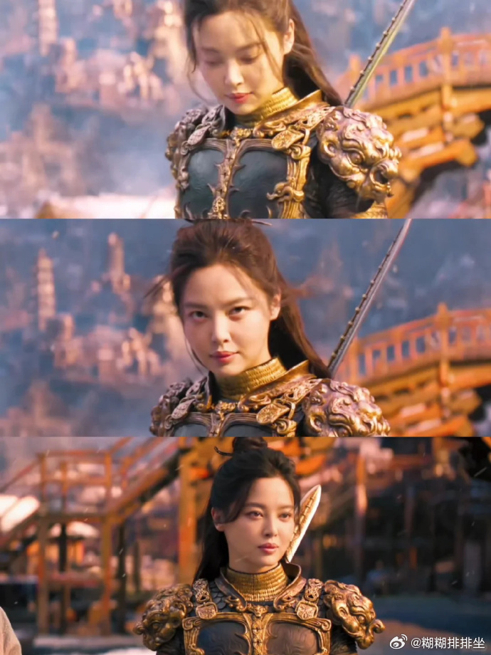 辛芷蕾从女侠到女将军嘿！辛芷蕾真的厉害，从女侠变成女将军咯！丁白缨的侠气还在，入
