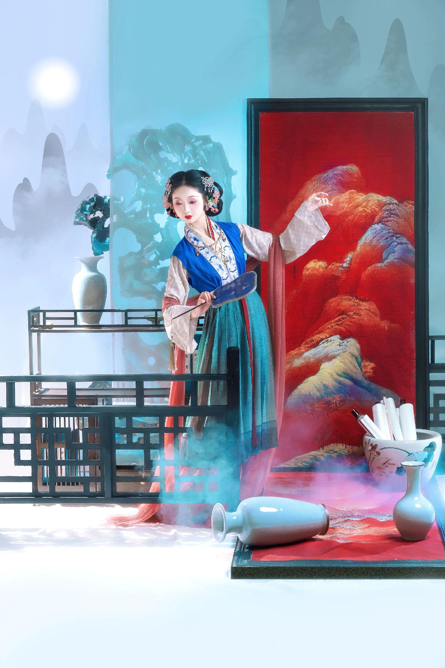 无事小神仙，垂竿钓白云……拍出插画感古风国风合伙人