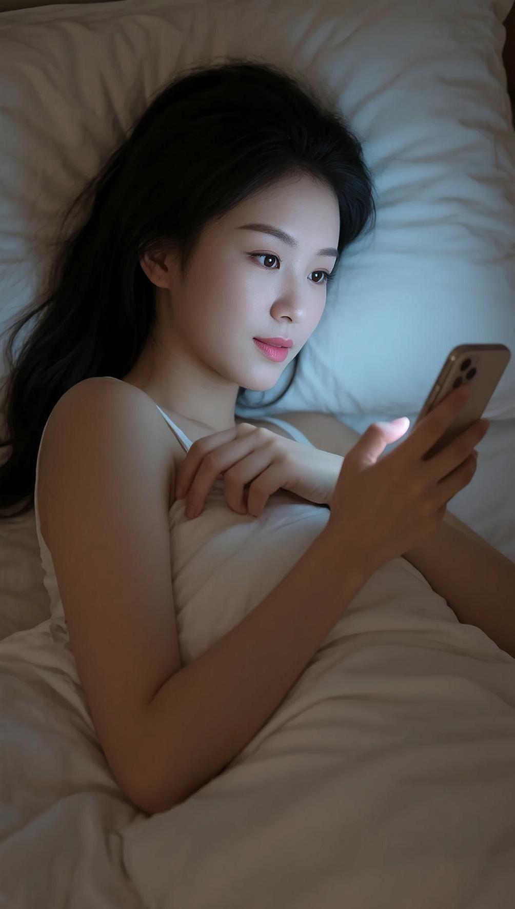 AI夜床静览影 抖音ai创作