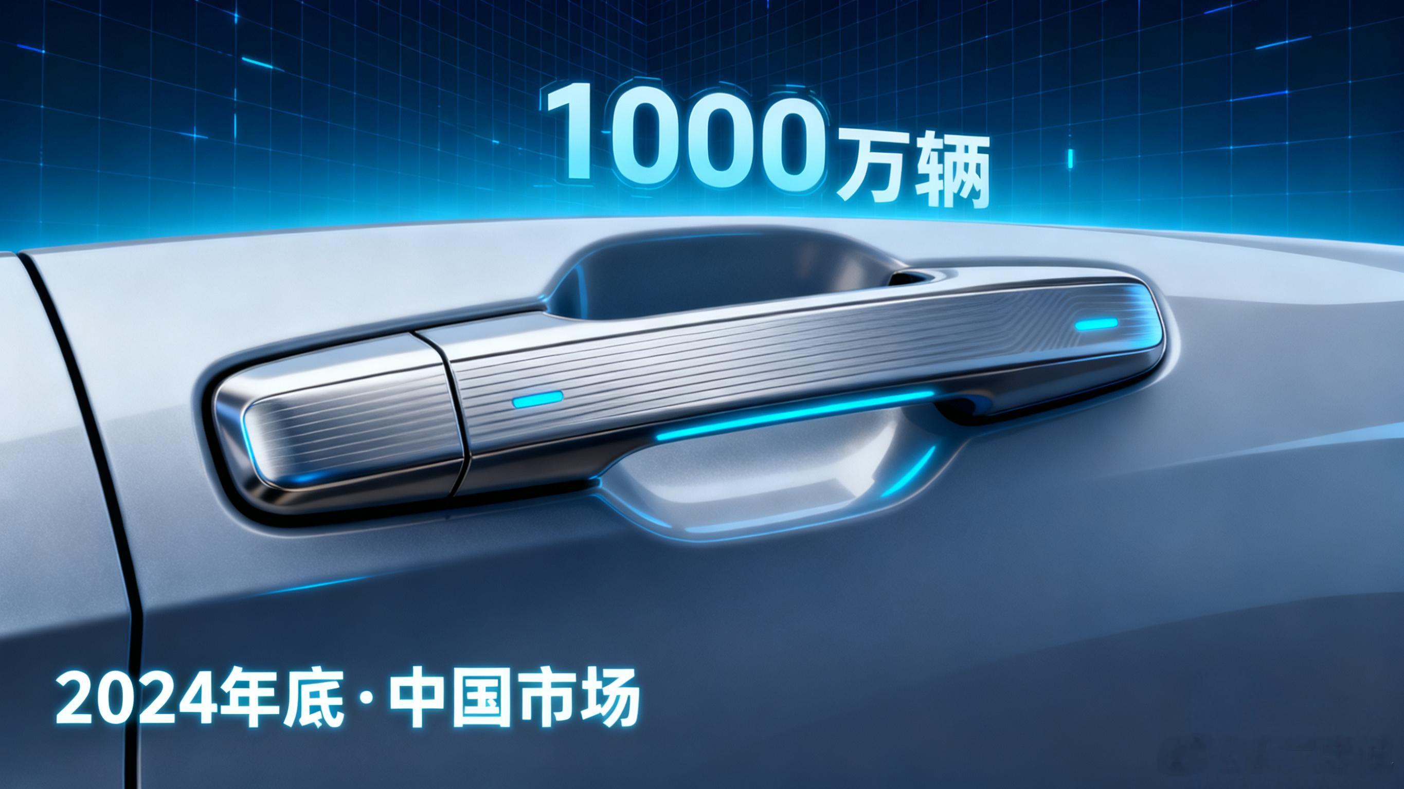 隐藏式门把手何去何从 2024年底国内隐藏式门把手车型存量破1000万辆，年增数