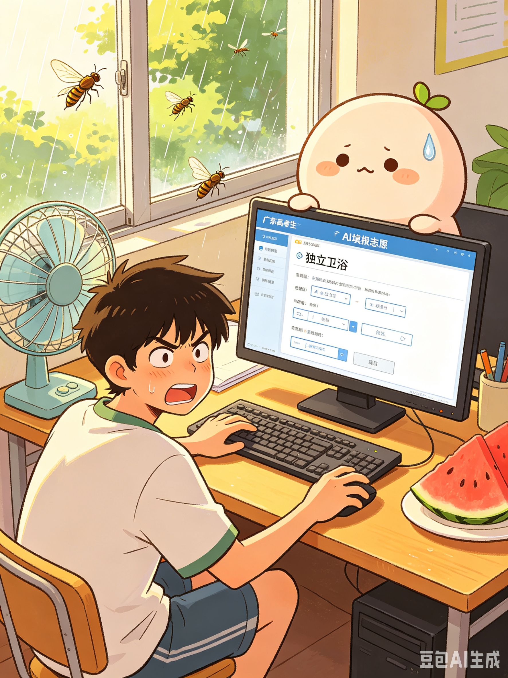 广东考生用AI挑大学浴室广东考生填志愿先让AI筛宿舍！优先锁定独立卫浴，公共澡堂