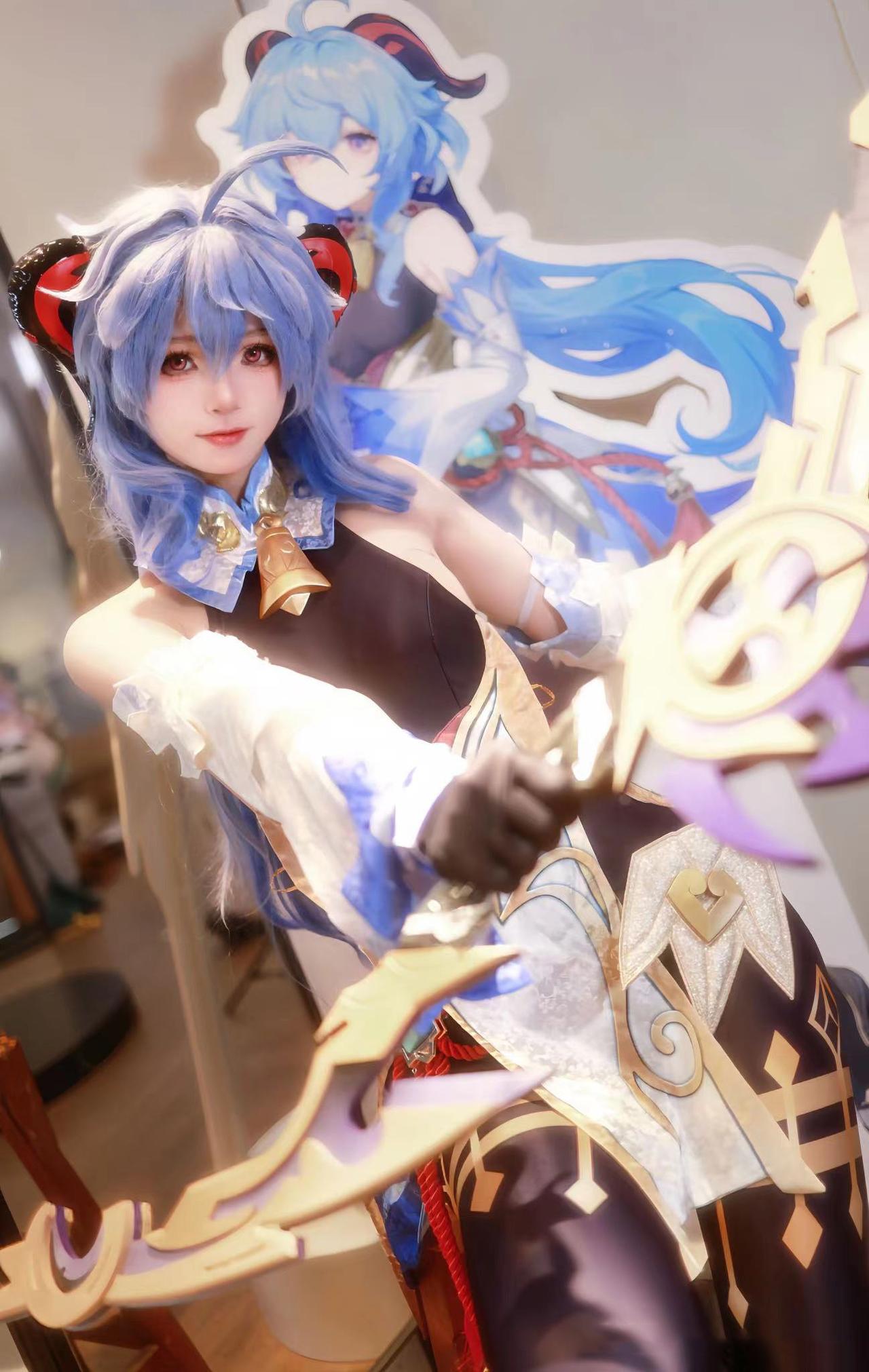 甘雨是麒麟，还是一种长着触角的天上来的羊！#游戏##原神##二次元#