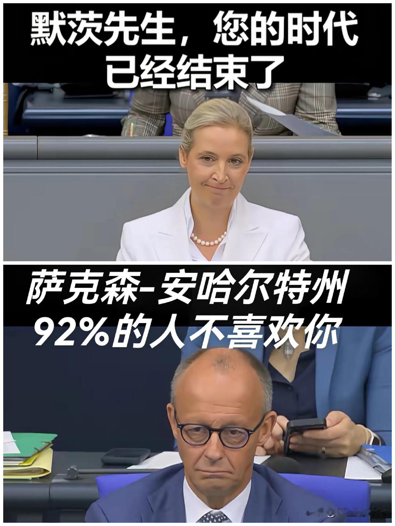 德国议会，唇枪舌剑

魏德尔指责默茨政府搞"战争宣传"、持续军援乌克兰，同时放弃