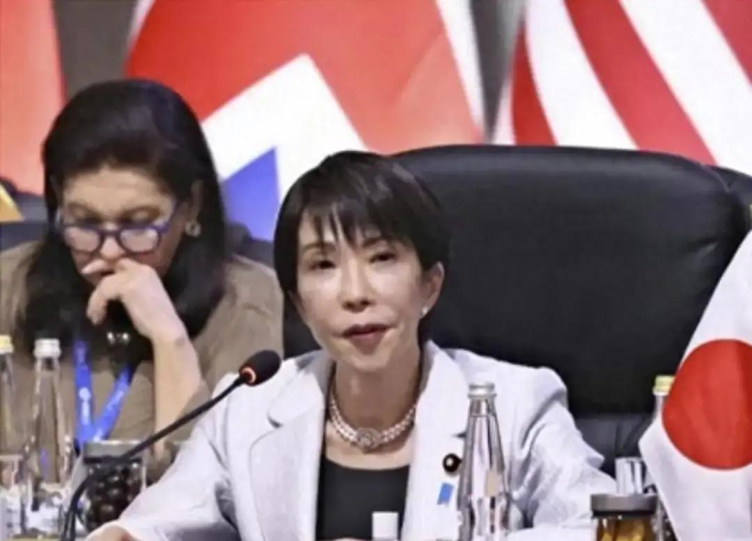 果不其然。
 
日本高市早苗突然宣布了她在G20上的一套主张。
 
会场内容摆在