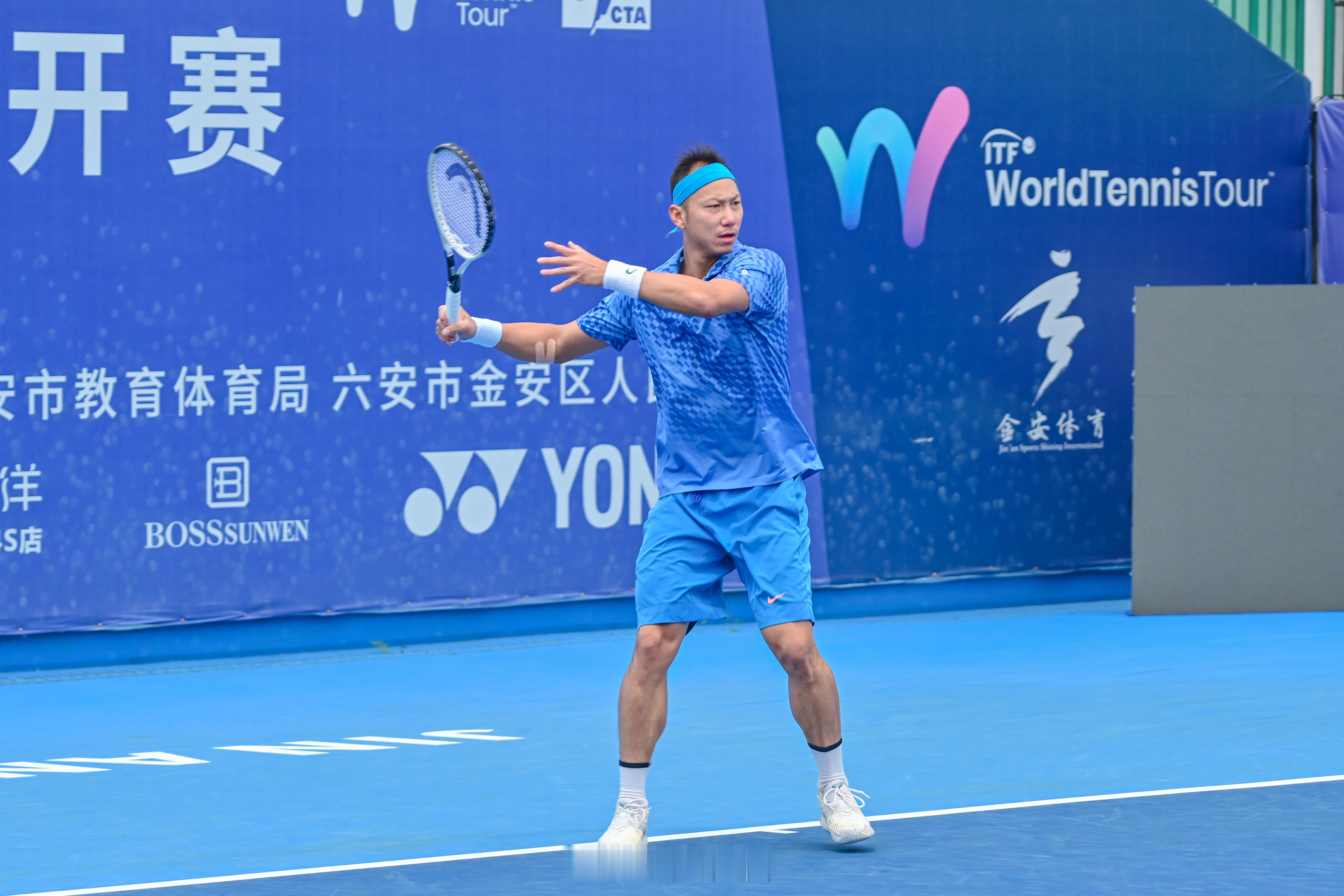 ITF六安M15首轮头号种子柏衍🇨🇳 6-2/6-3 夏越🇨🇳二号种子崔
