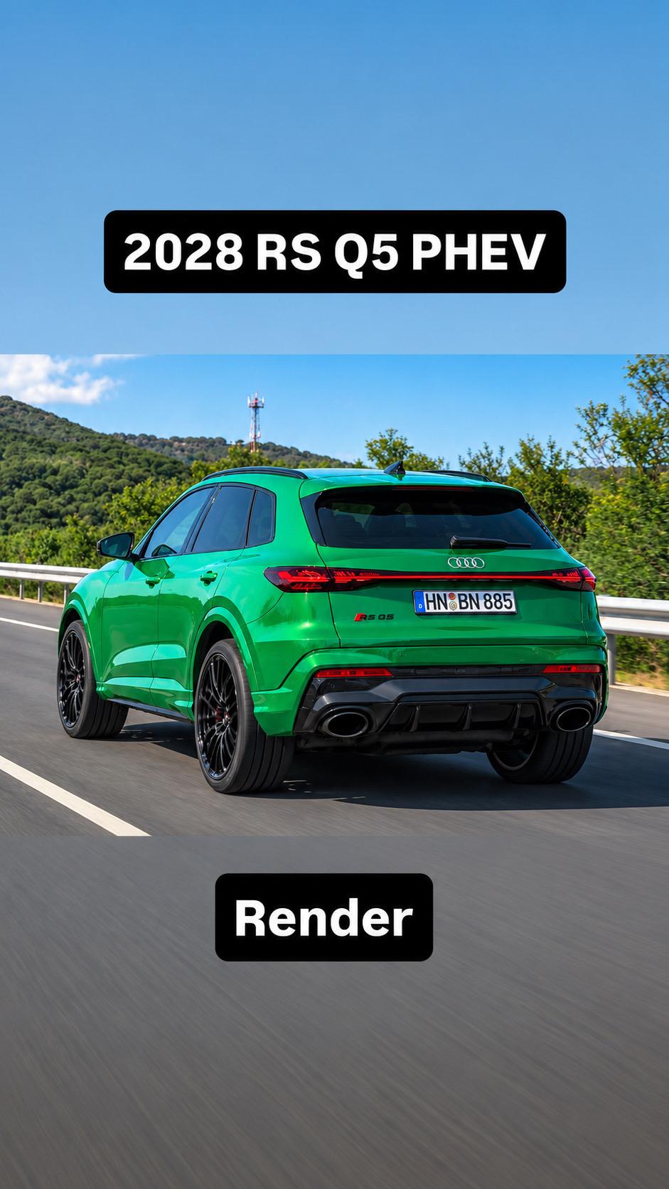 2028全新奥迪RSQ5  PHEV 渲染图效果奥迪 奥迪RSQ5 SUV