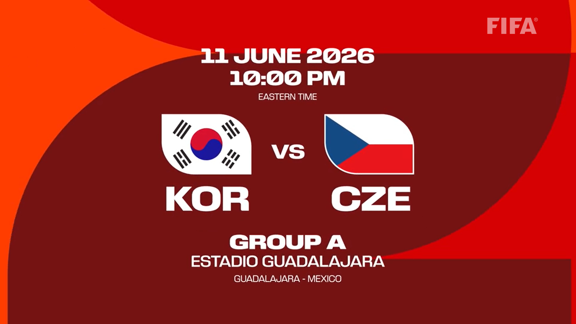 2026美加墨世界杯韩国vs捷克加拿大vs波黑  世界杯小组赛昨天揭幕战精准命中