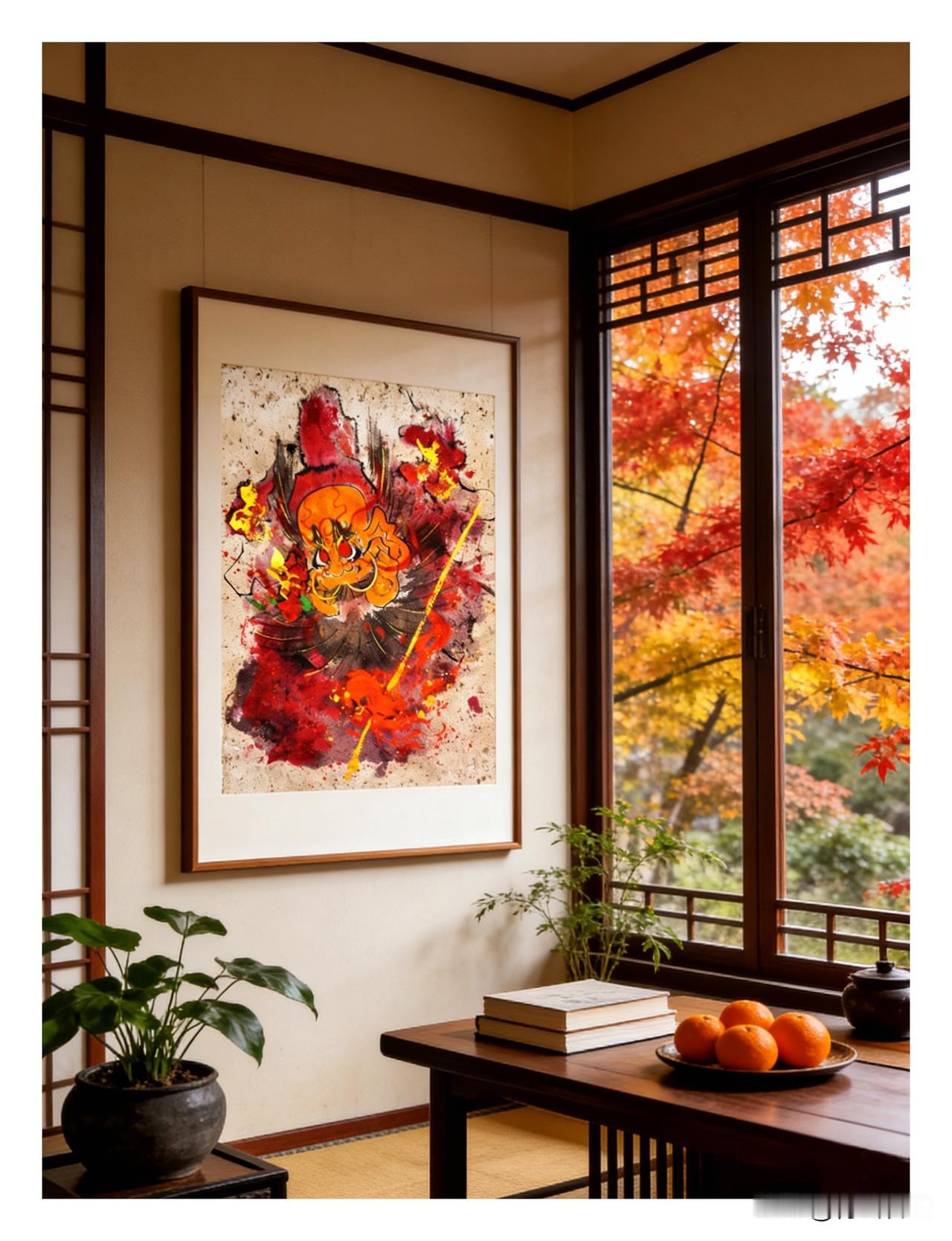 心为尘俗所乱
神被浮言所牵
终日昏昏
哪来片刻清明

青山石童，敬绘钟馗。
慧心